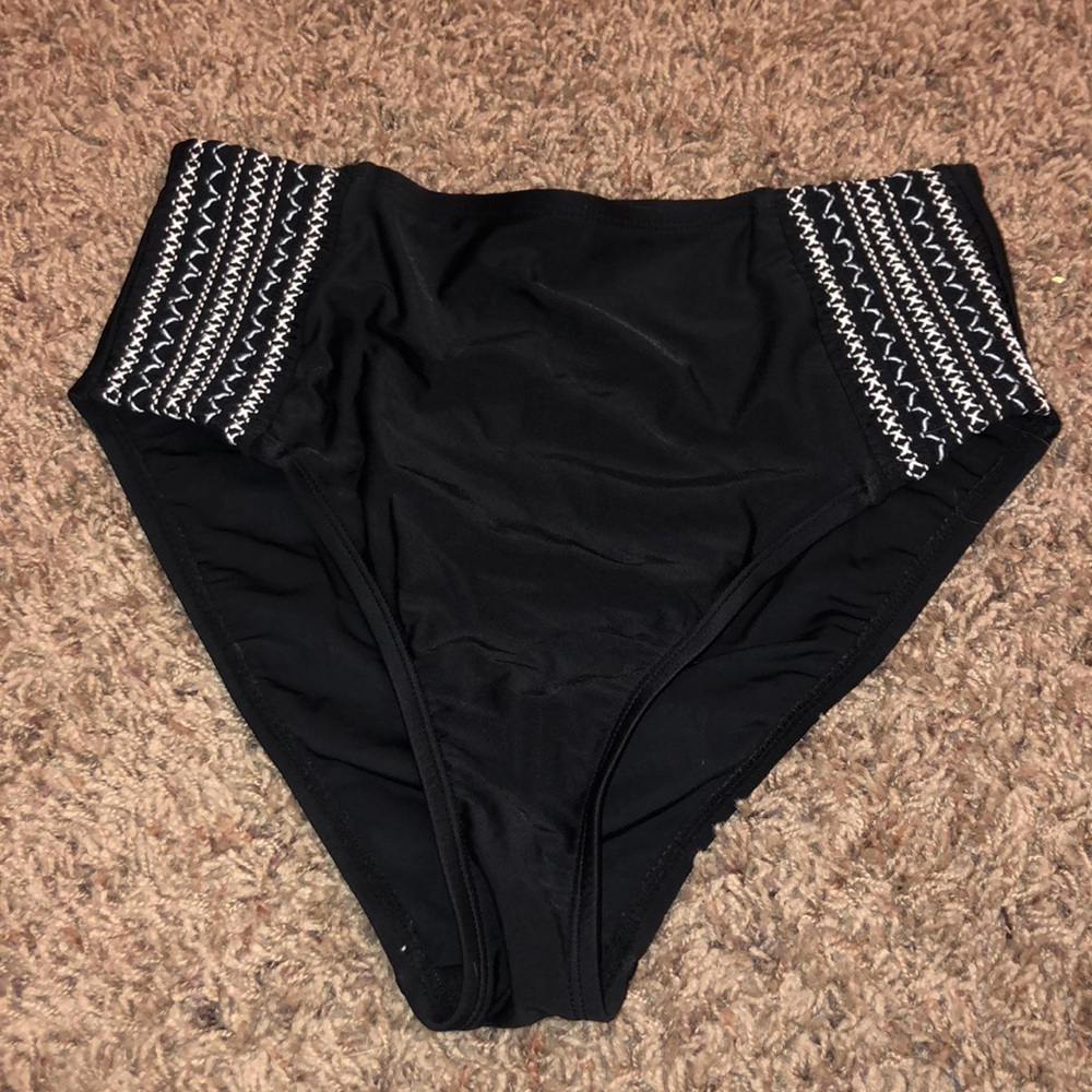 Black bikini bottoms